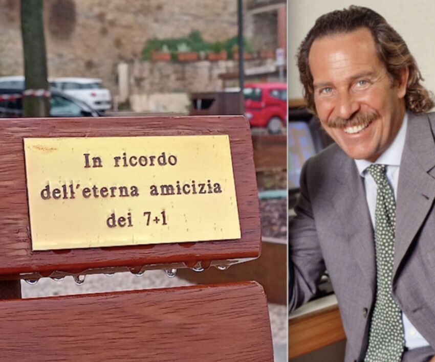 Alberto Castagna e la panchina